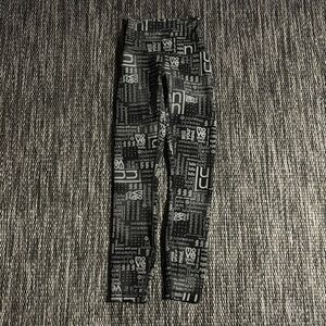 Lululemon Wunder Train legging Contour Fit High-Rise 25" SPELLOUT Ombre Size 0